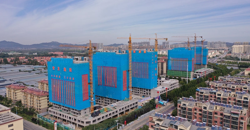 總戶數(shù)543戶！新區(qū)在建體量最大的集中式人才住房項(xiàng)目封頂