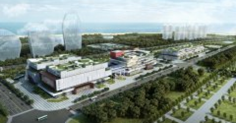 新區(qū)市民中心項(xiàng)目開(kāi)啟施工“加速跑”